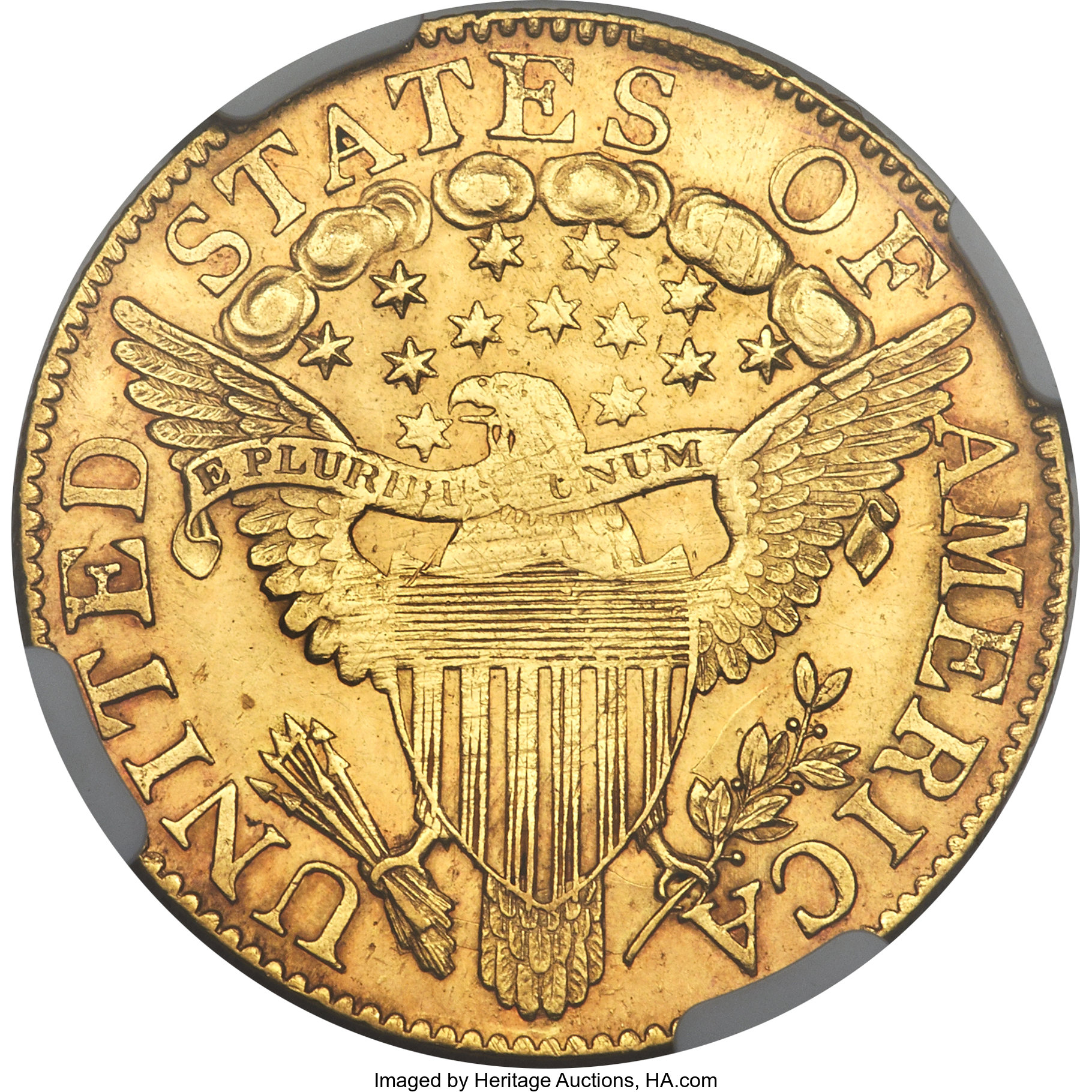 1806 $5  Pointed 6, 8x5 Stars, BD-1 MS60 thumbnail 15