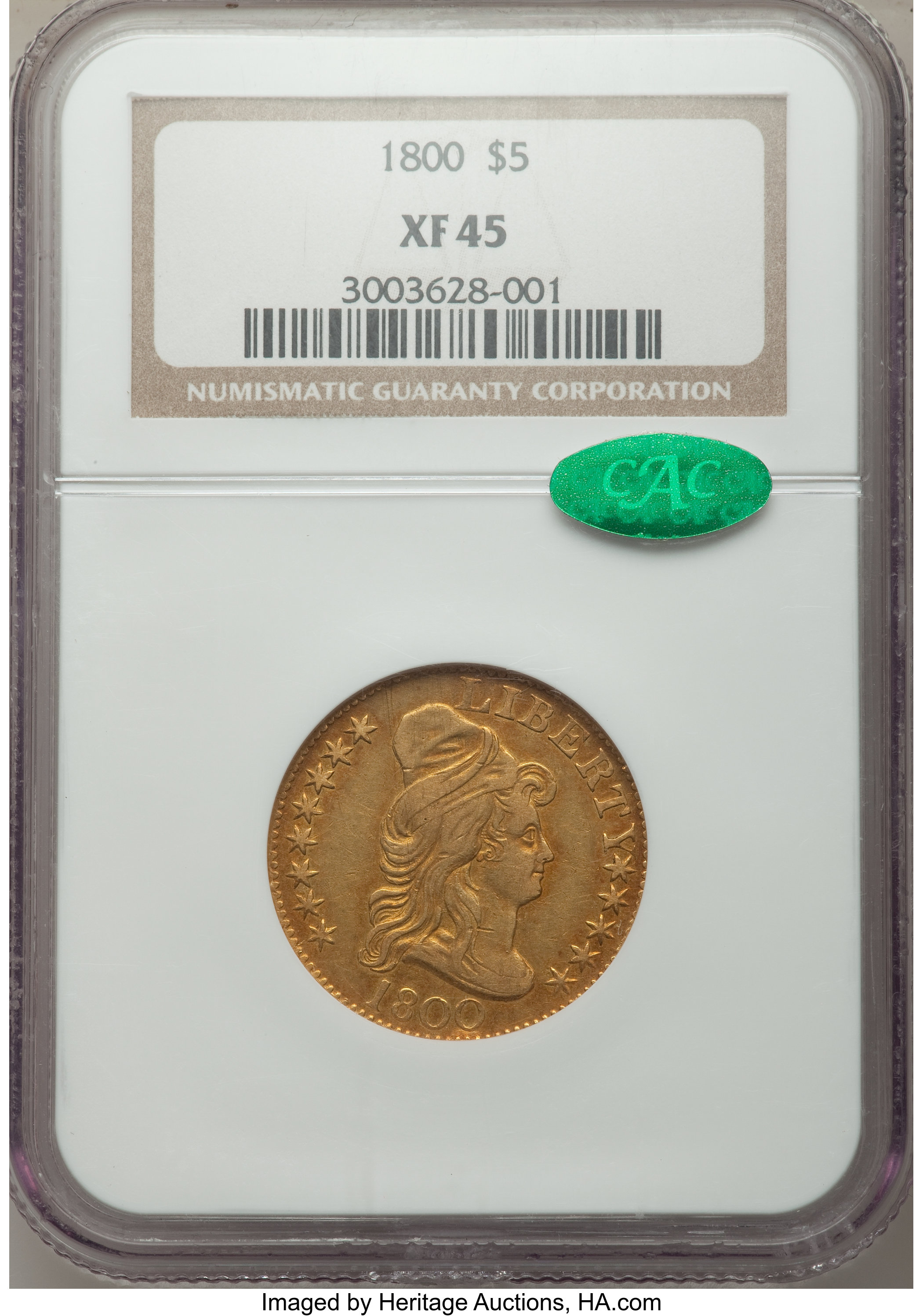 1800 $5  Blunt 1, BD-4 VF20 thumbnail 24