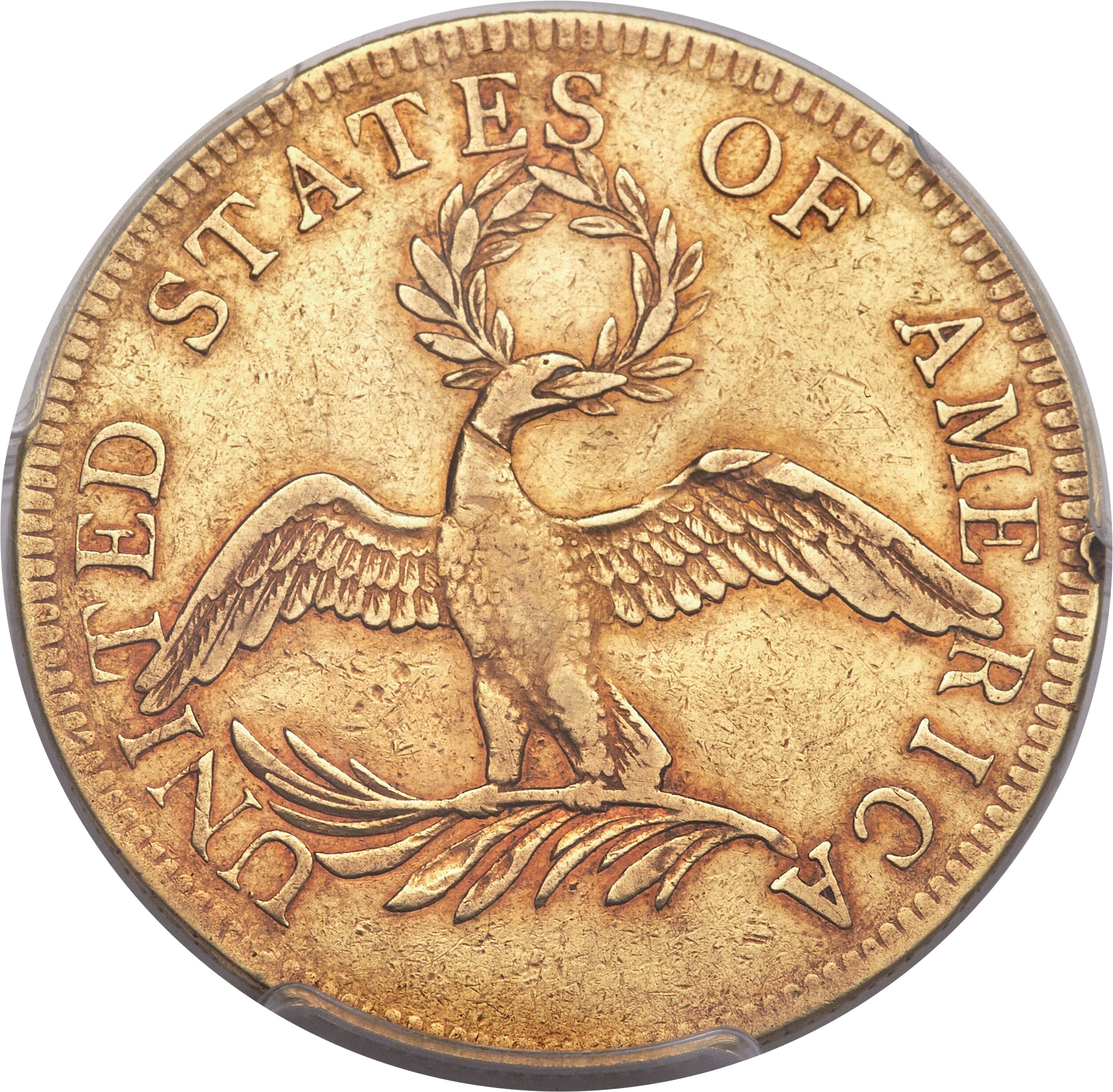 1795 $10  13 Leaves, BD-1 VF35 CAC thumbnail 3