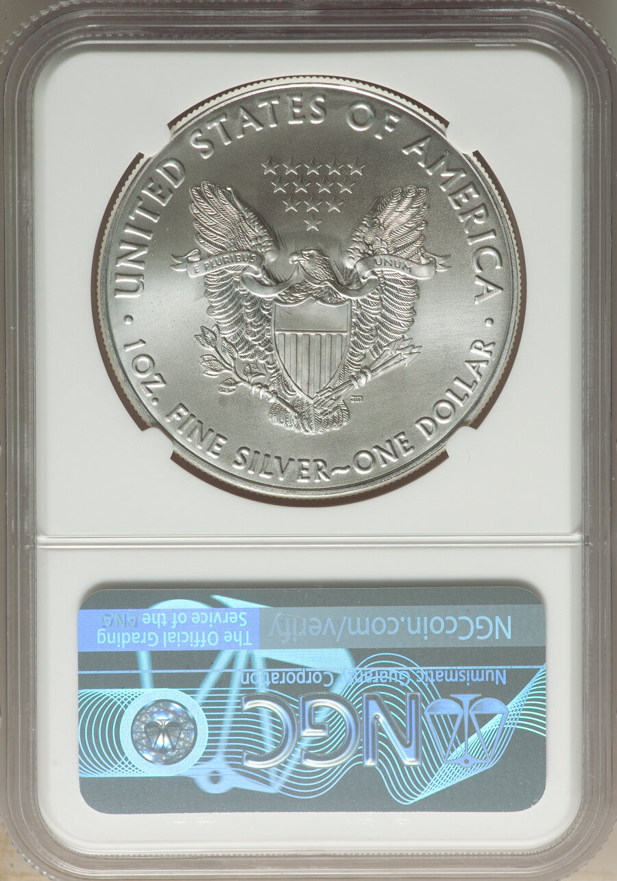 2016 $1  Silver Eagle MS63 thumbnail 18