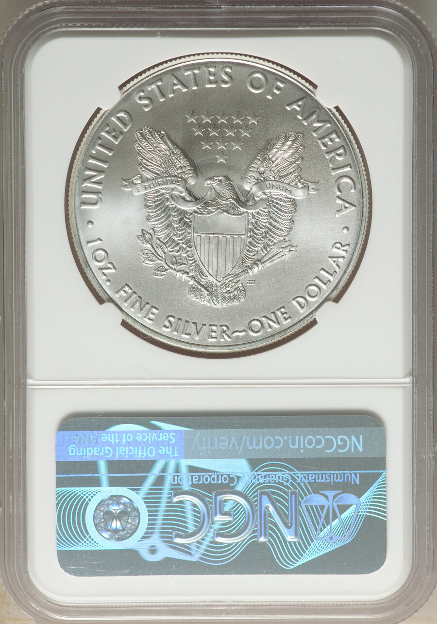 2016 $1  Silver Eagle MS63 thumbnail 16