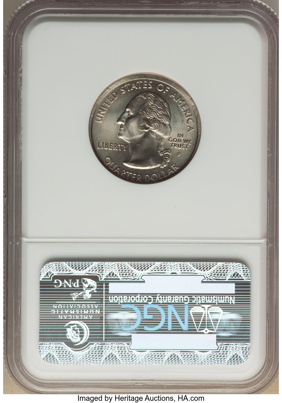 2001-P 25c North Carolina MS60 thumbnail 19