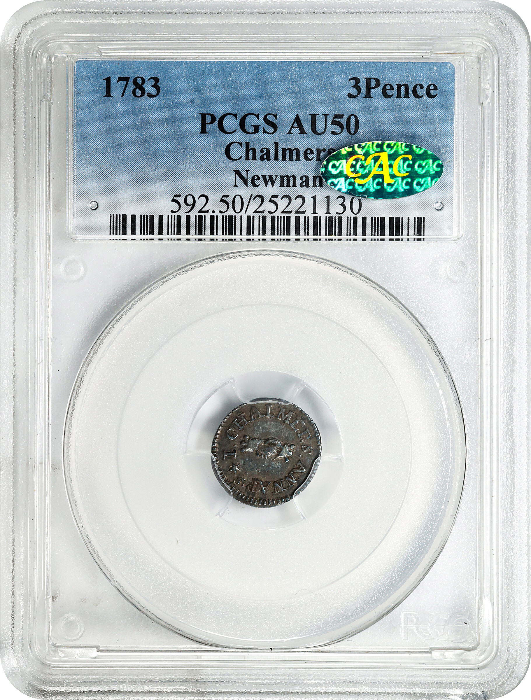 1783 3p Chalmers AU50 thumbnail 7
