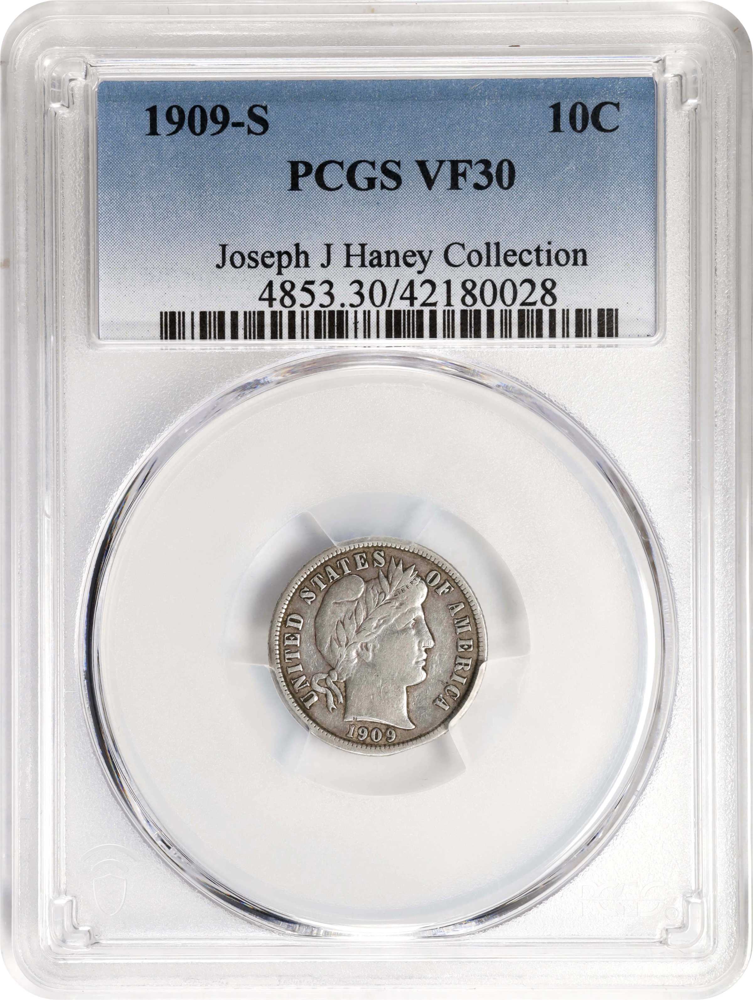 1909-S 10c AG3 thumbnail 24