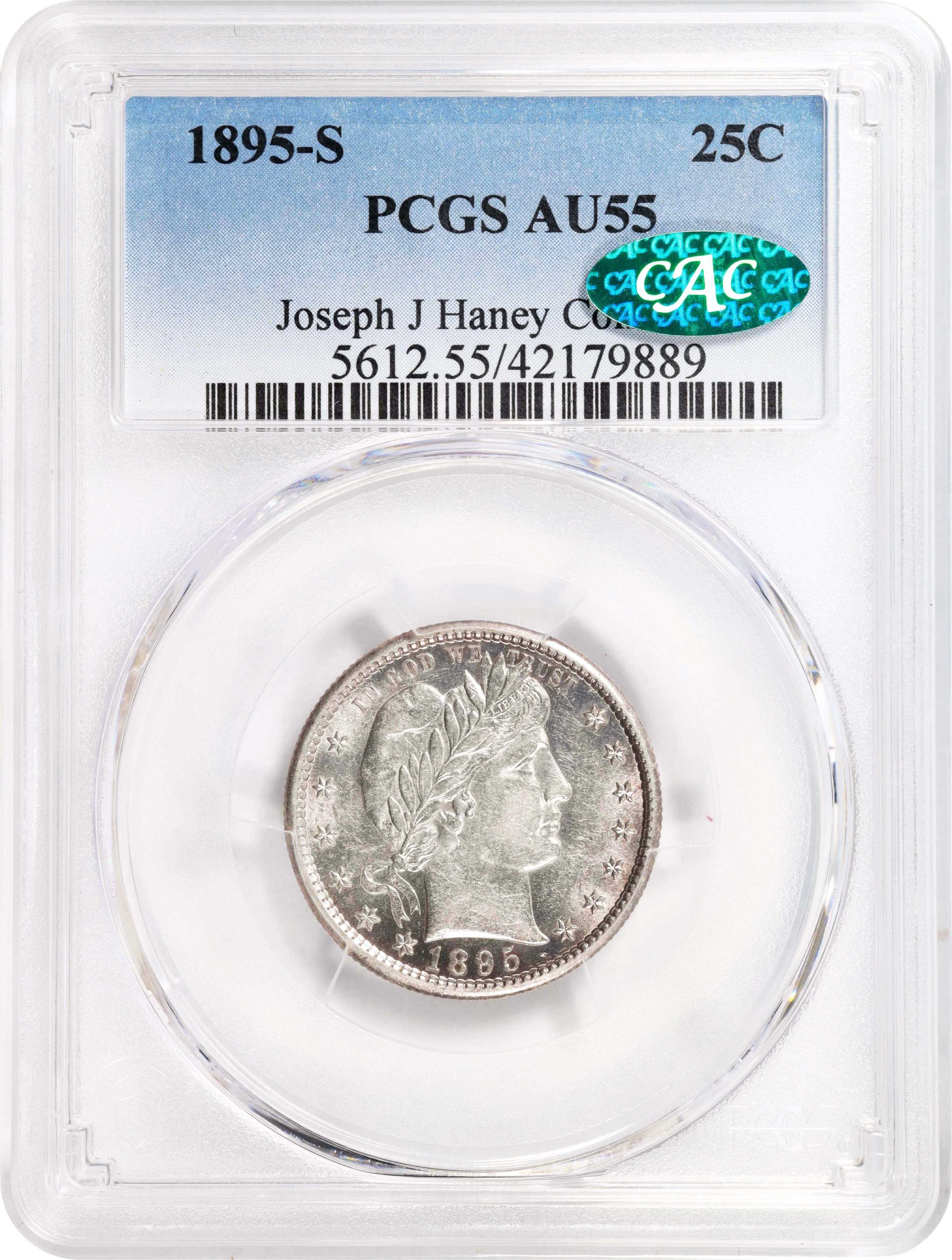 1895-S 25c G4 CAC thumbnail 26