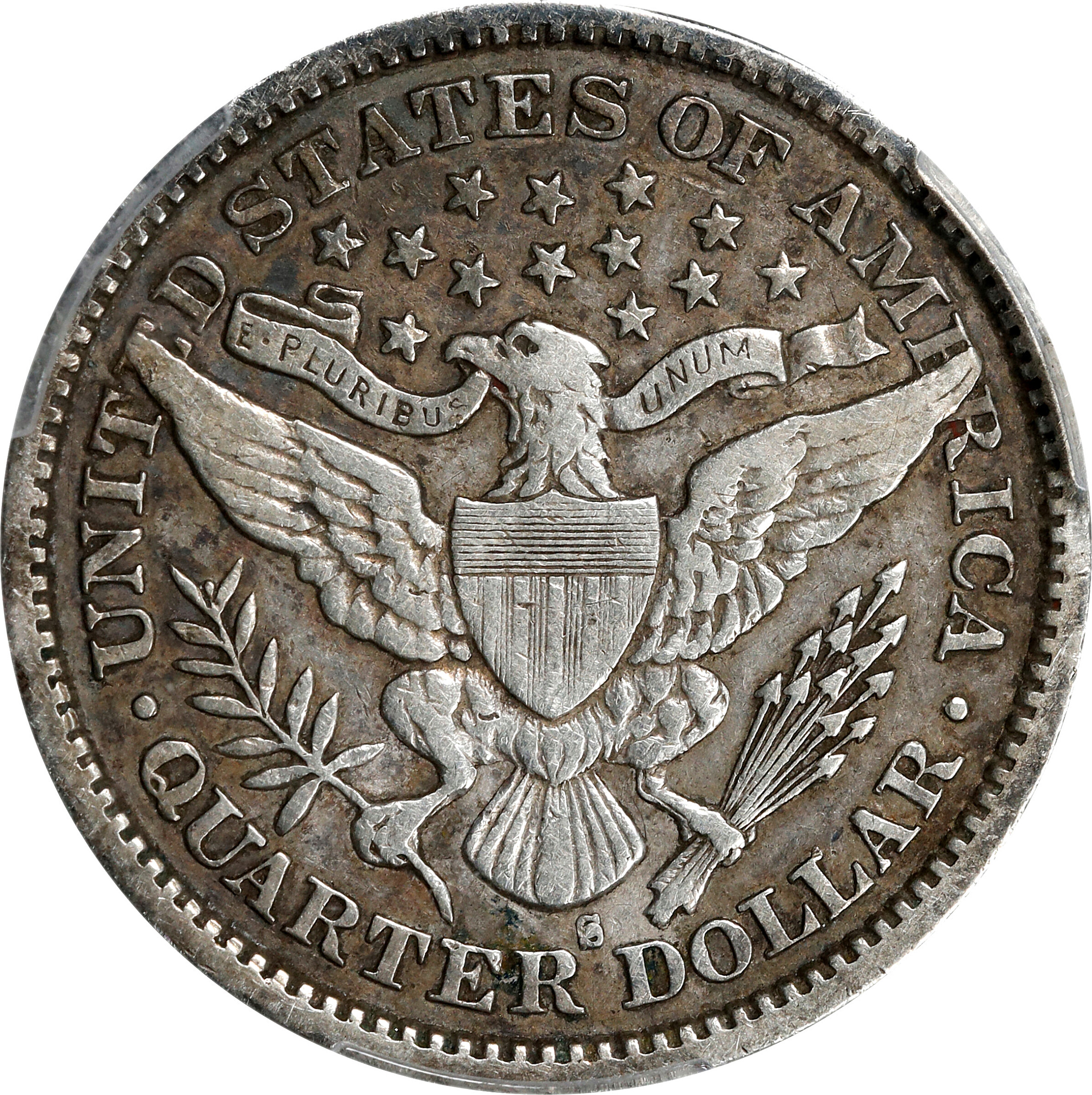 1897-S 25c VF25 CAC thumbnail 2