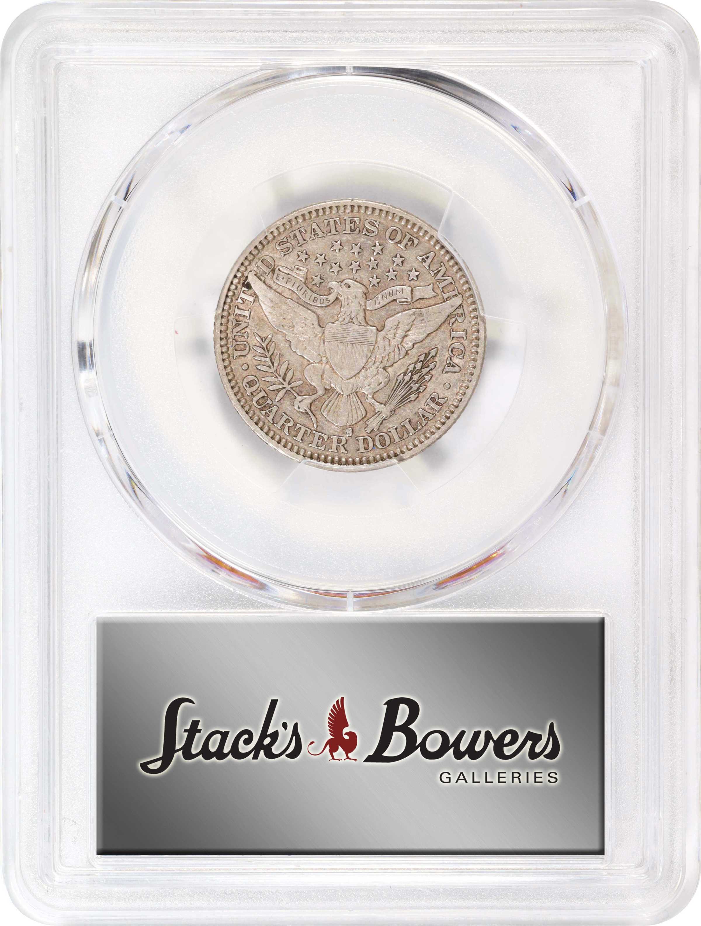 1908-S 25c VF35 CAC thumbnail 4