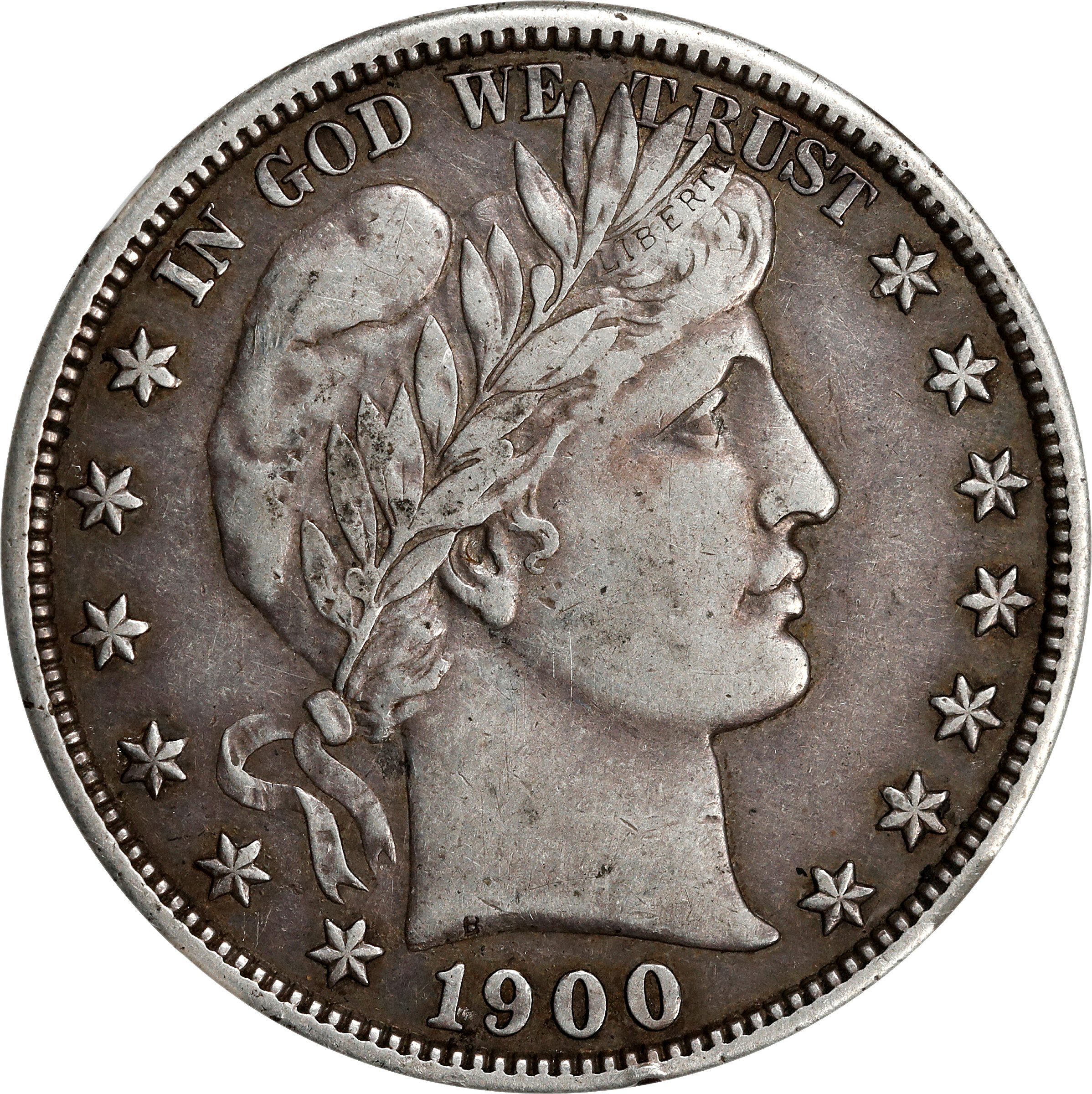1900-S Barber Half Dollar. VF-35 (NGC).
