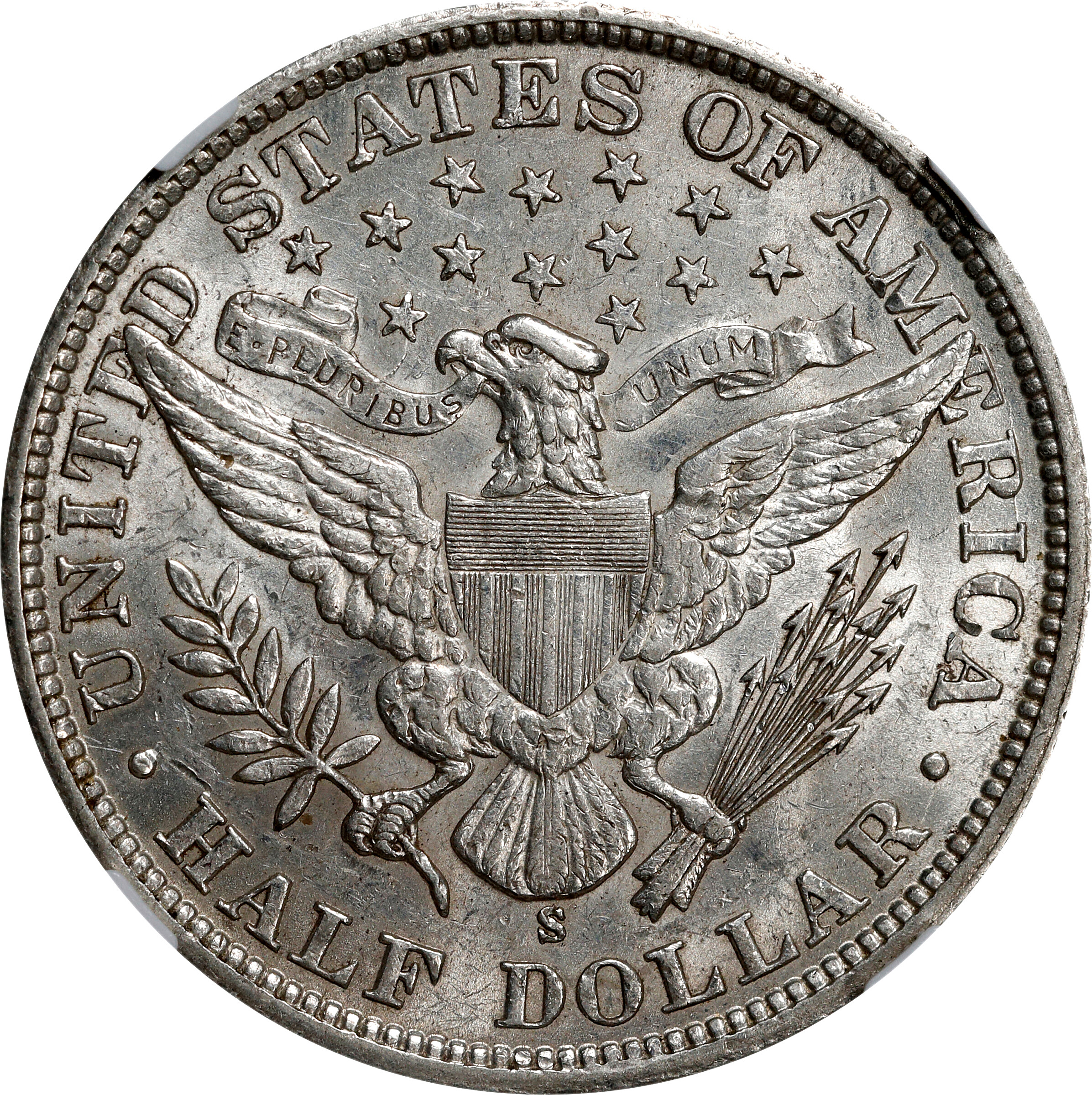1903-S 50c AU53 thumbnail 2