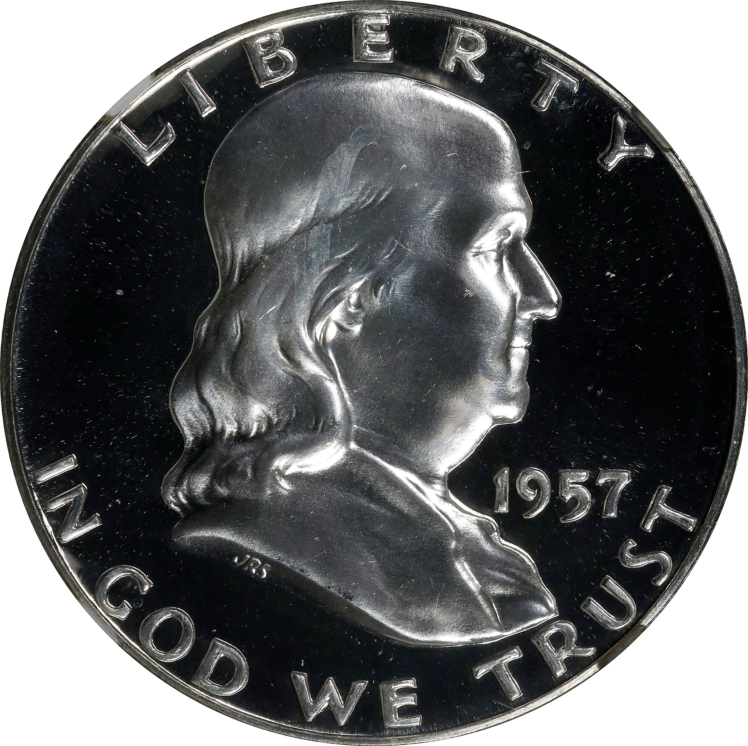 1957 Franklin Half Dollar. Proof-66 Cameo (NGC).