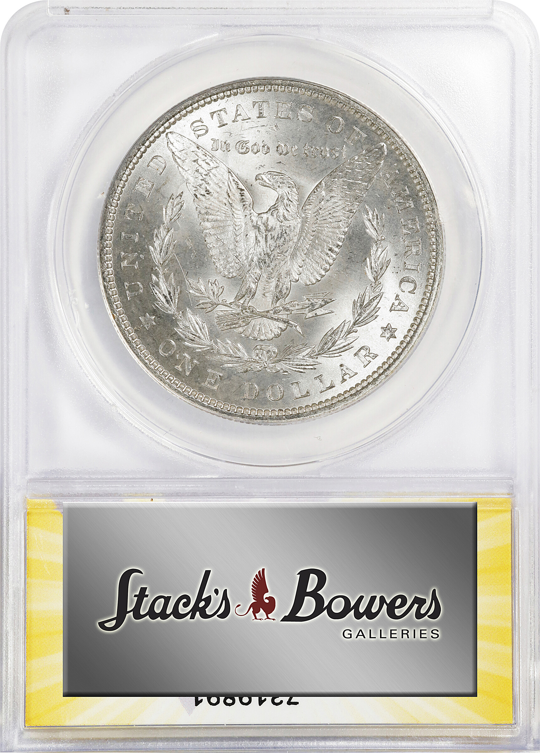 1880 $1  Clashed IN, VAM-32A VF20 thumbnail 13