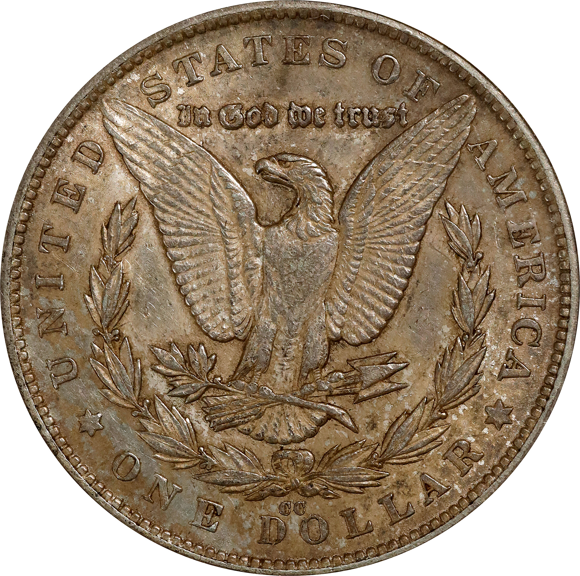 1880-CC $1  Dash Under 8, VAM-3 AU58 thumbnail 17