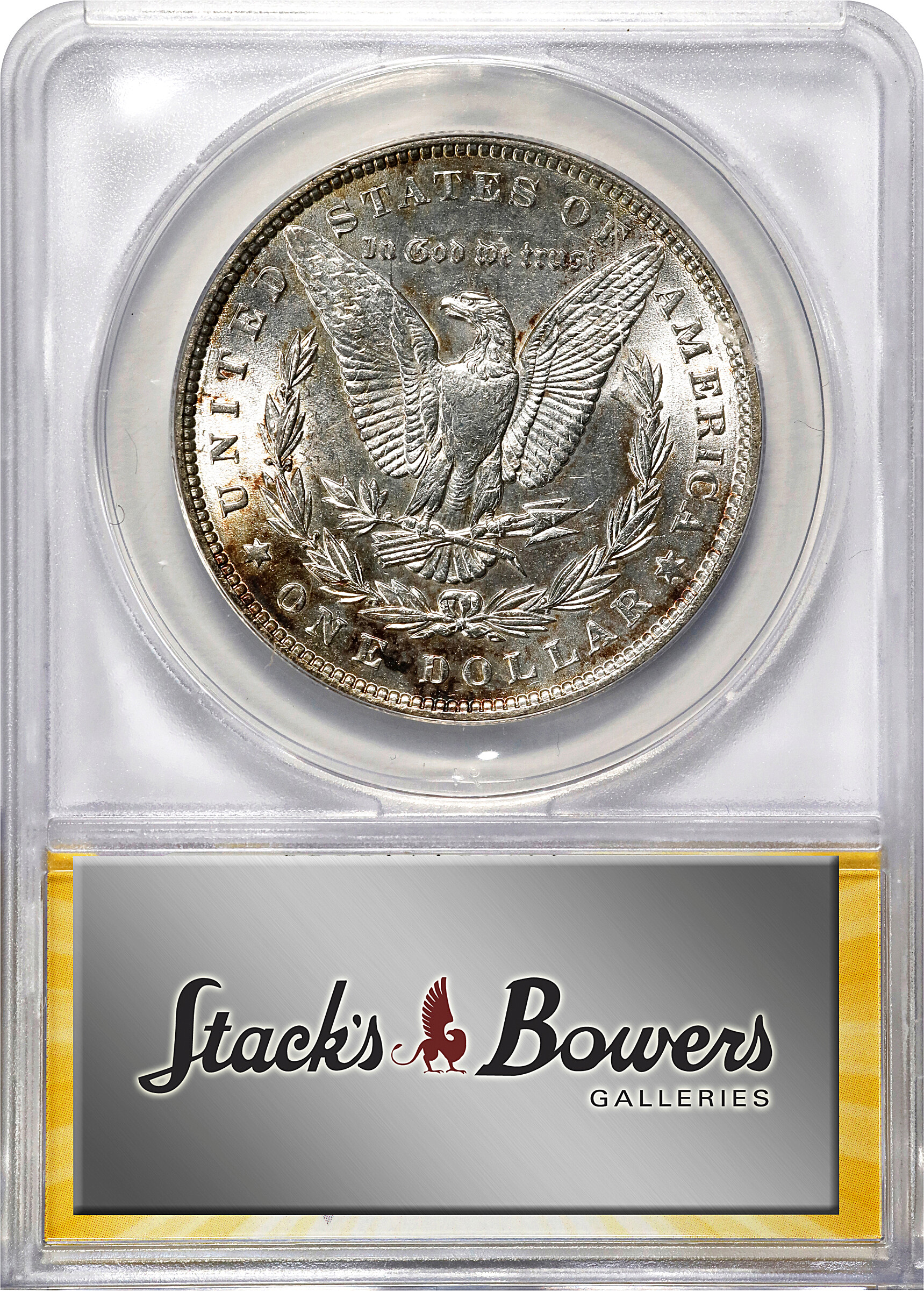 1886 $1  Line in 6, VAM-1A VG8 CAC thumbnail 4