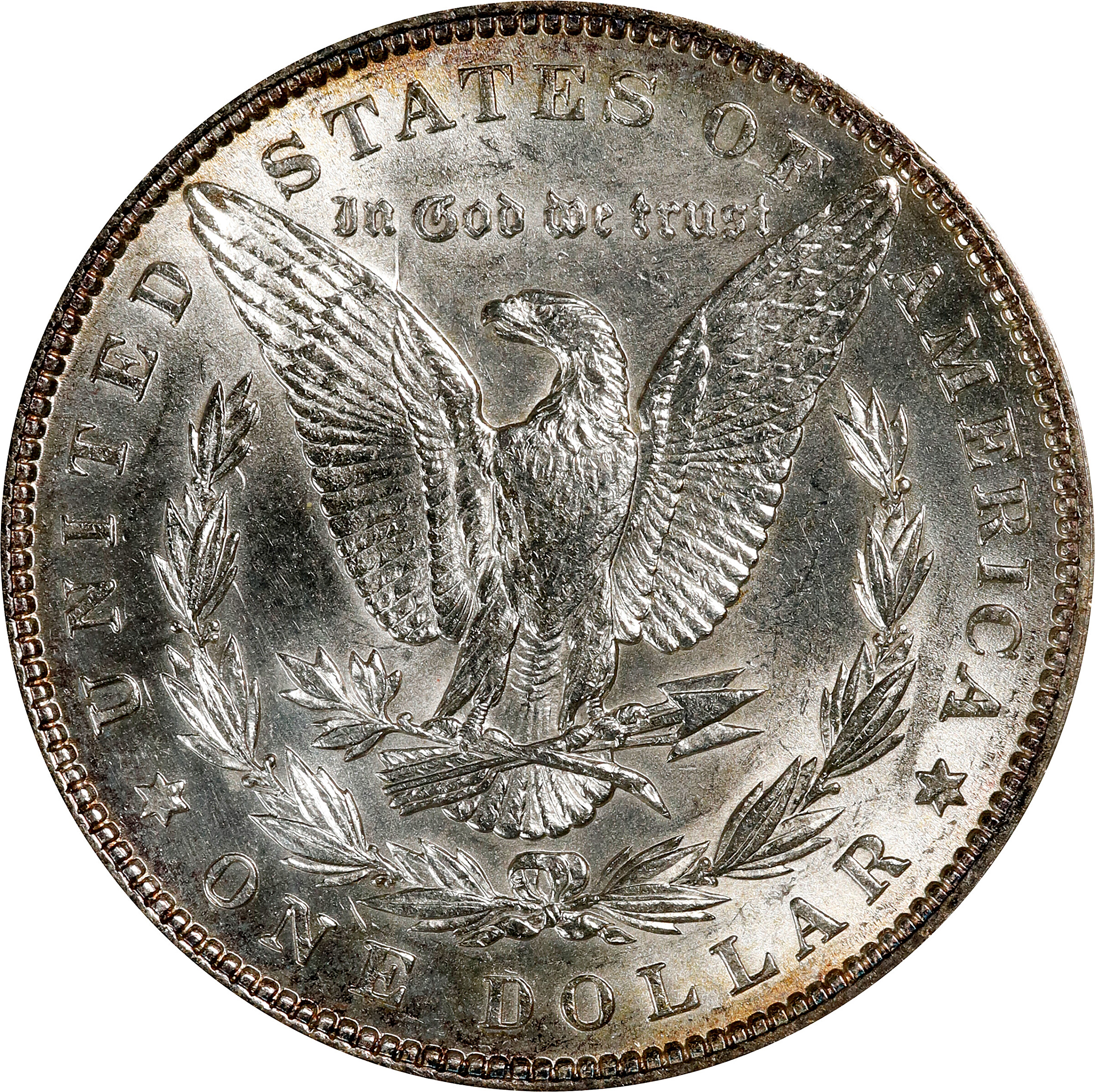 1889 $1  Bar Wing, VAM-19A VF20 CAC thumbnail 20