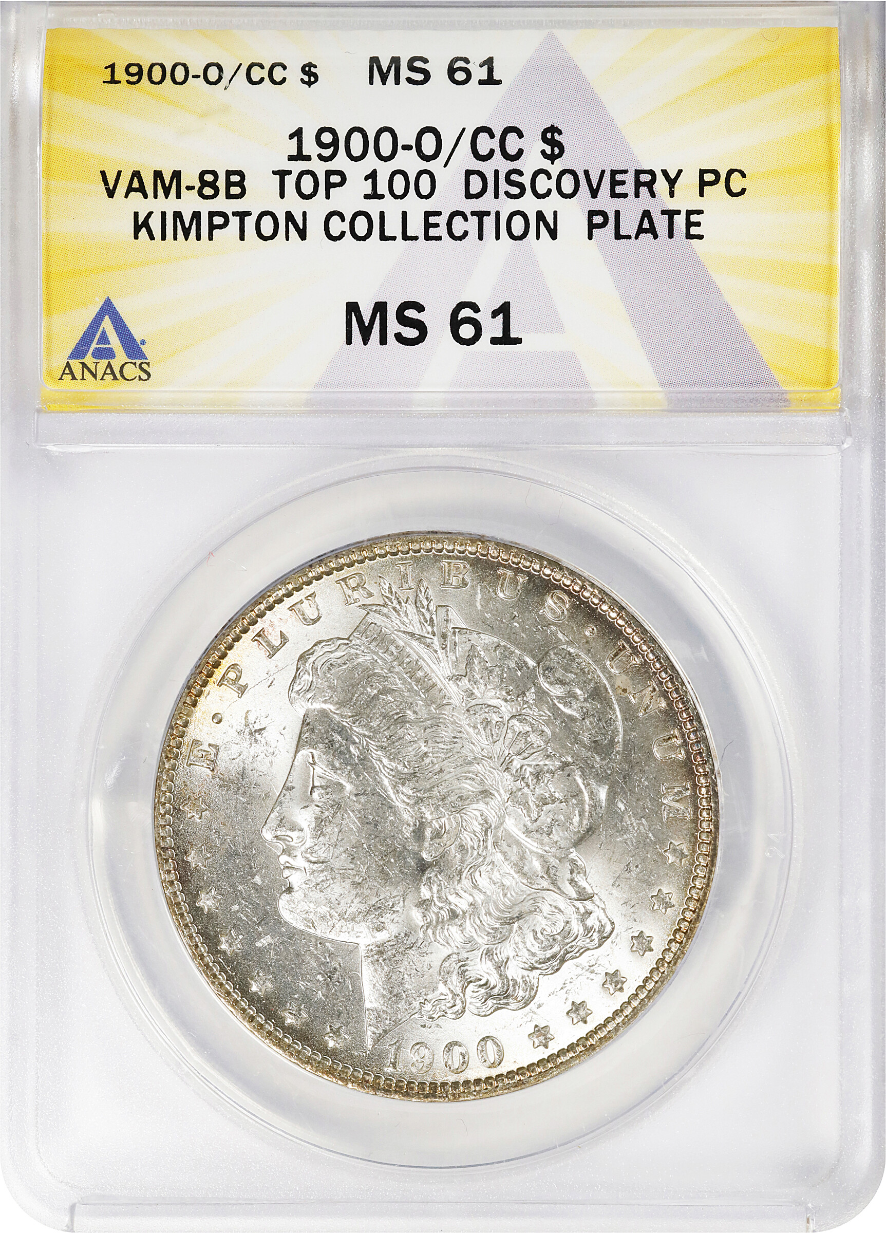 1900-O/CC $1  VAM-8 MS60 thumbnail 3