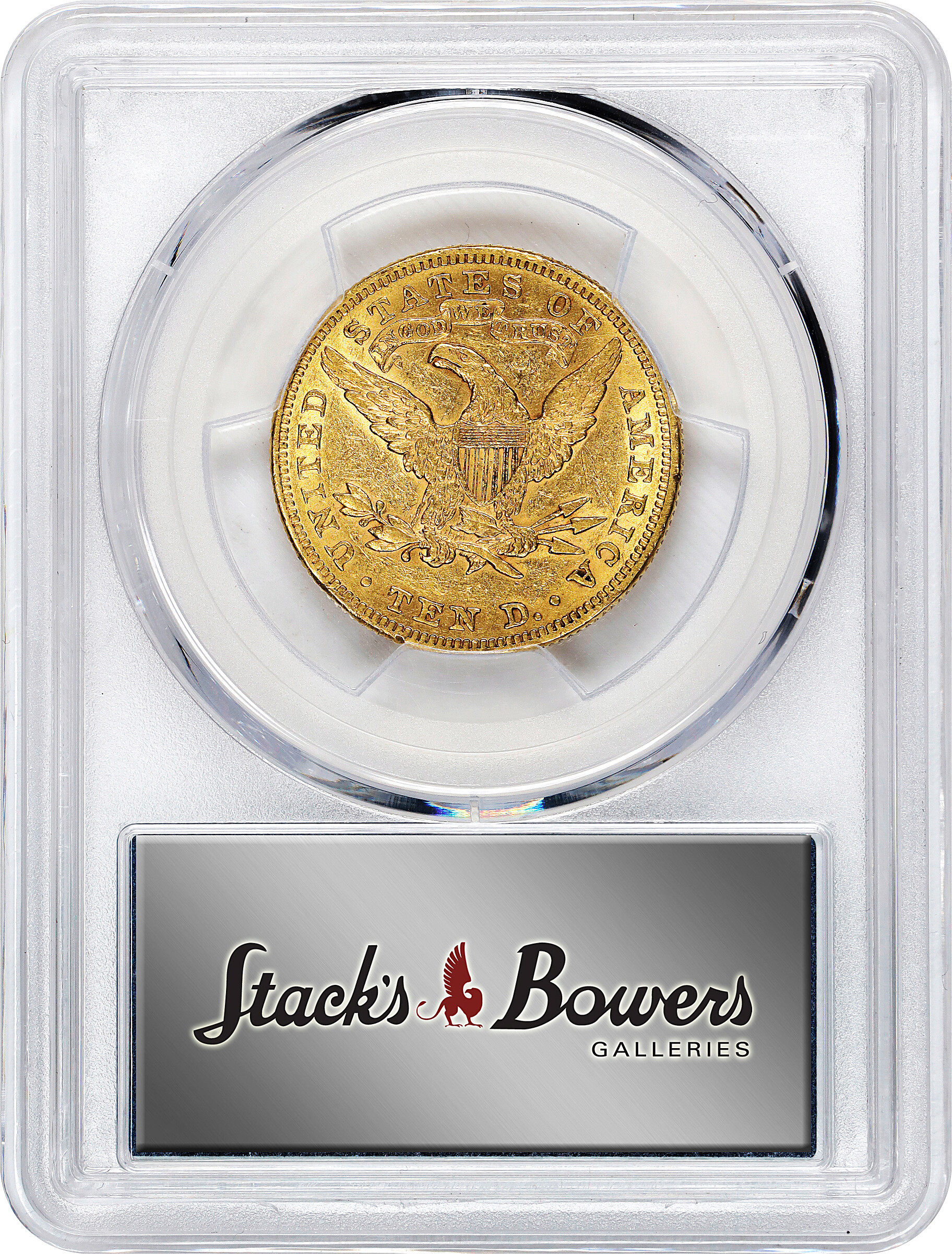 1882 $10 VG10 CAC thumbnail 19