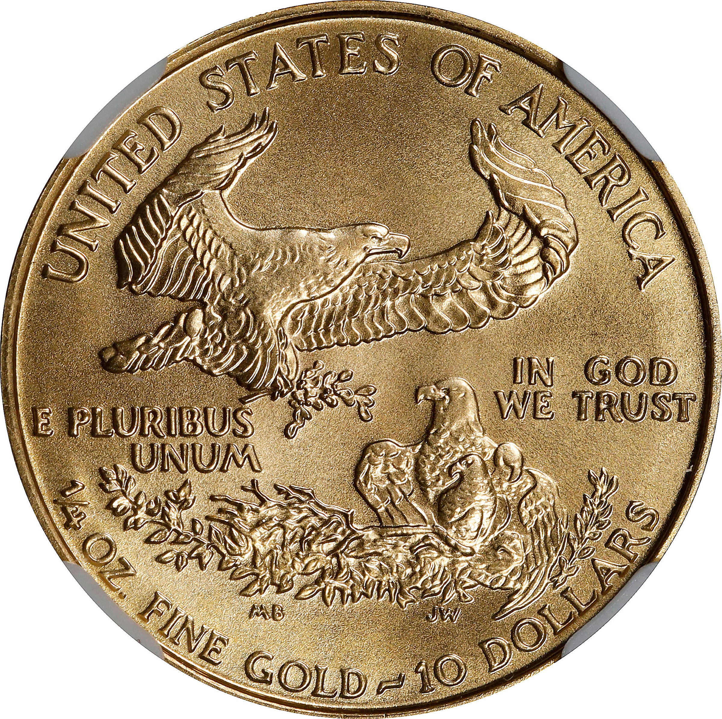 1993 $10  Gold Eagle OGP thumbnail 5