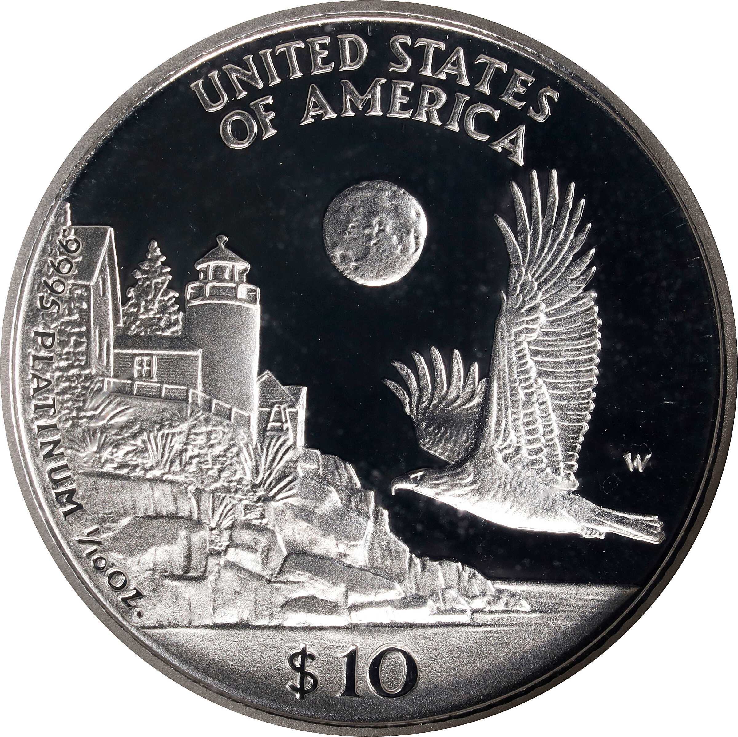 1998-W $10  Platinum Eagle PR DCAM PR70 DCAM thumbnail 5