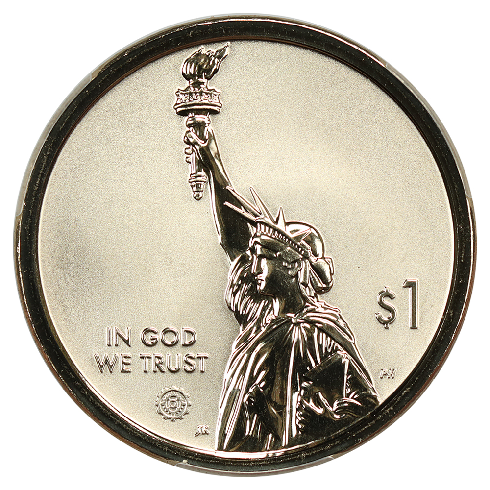 2019-S $1  PA-Polio Vaccine, Reverse Proof PR64 thumbnail 2
