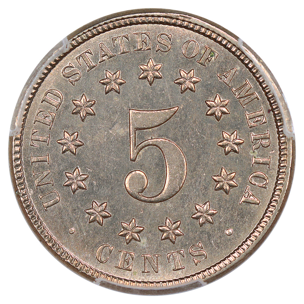 1873 5c Closed 3 MS63 thumbnail 4