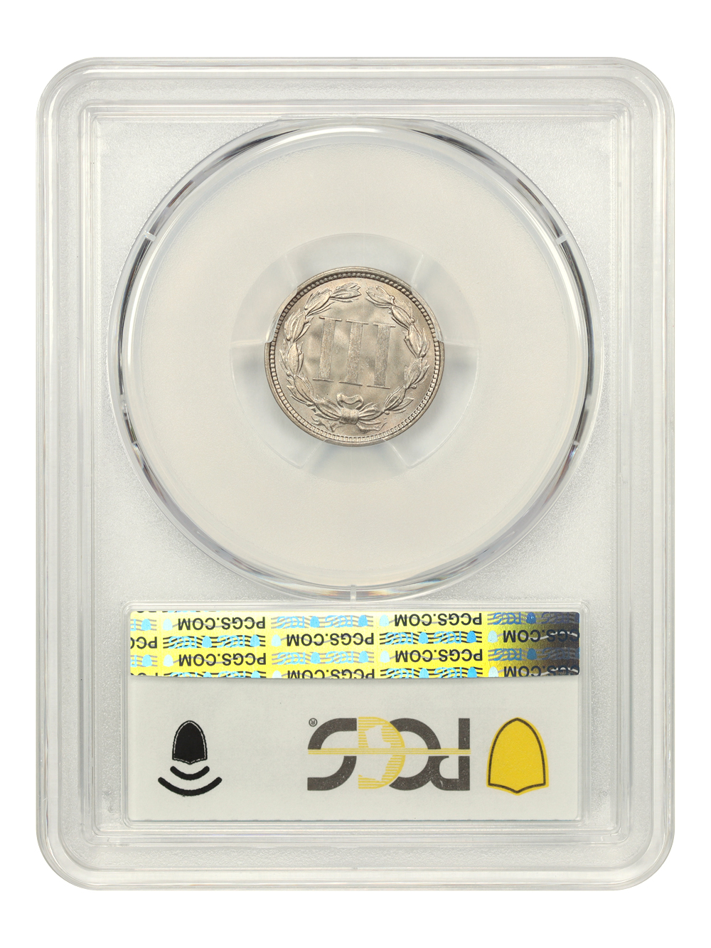 1875 3cN MS66 CAC thumbnail 4