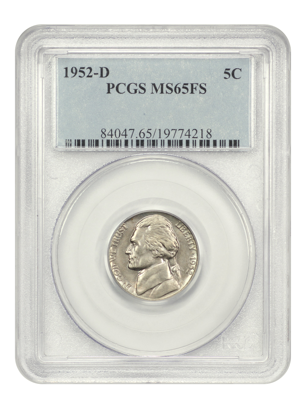 1952-D 5c MS FS MS65 FS thumbnail 13