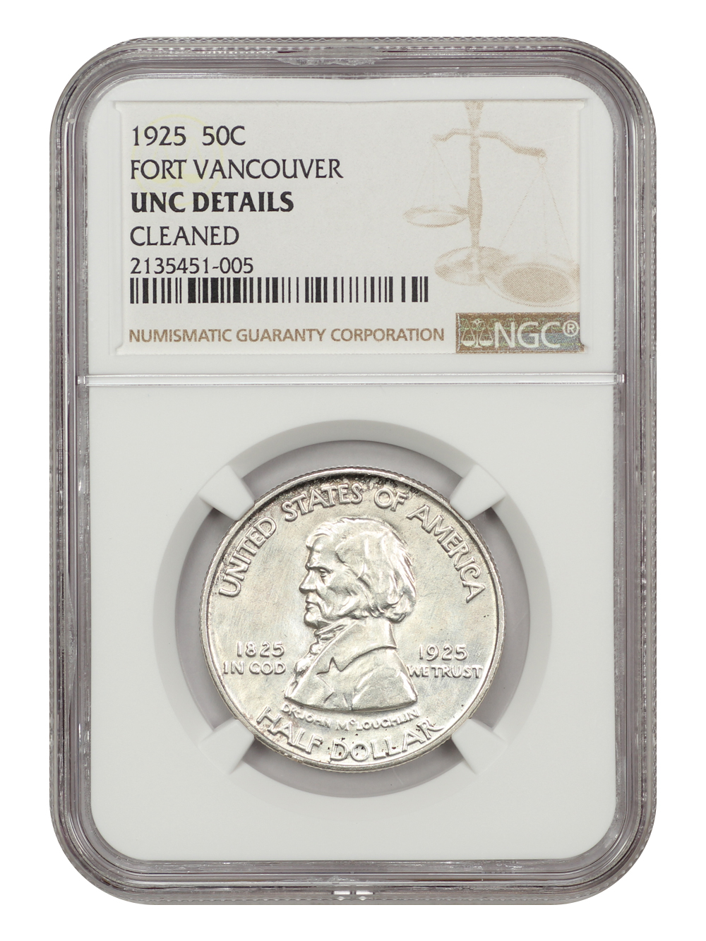 1925 50c Fort Vancouver VF25 thumbnail 22