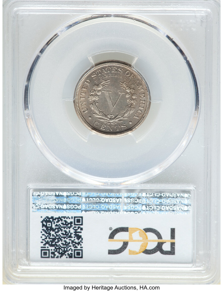 1885 5c PR63 CAC thumbnail 3