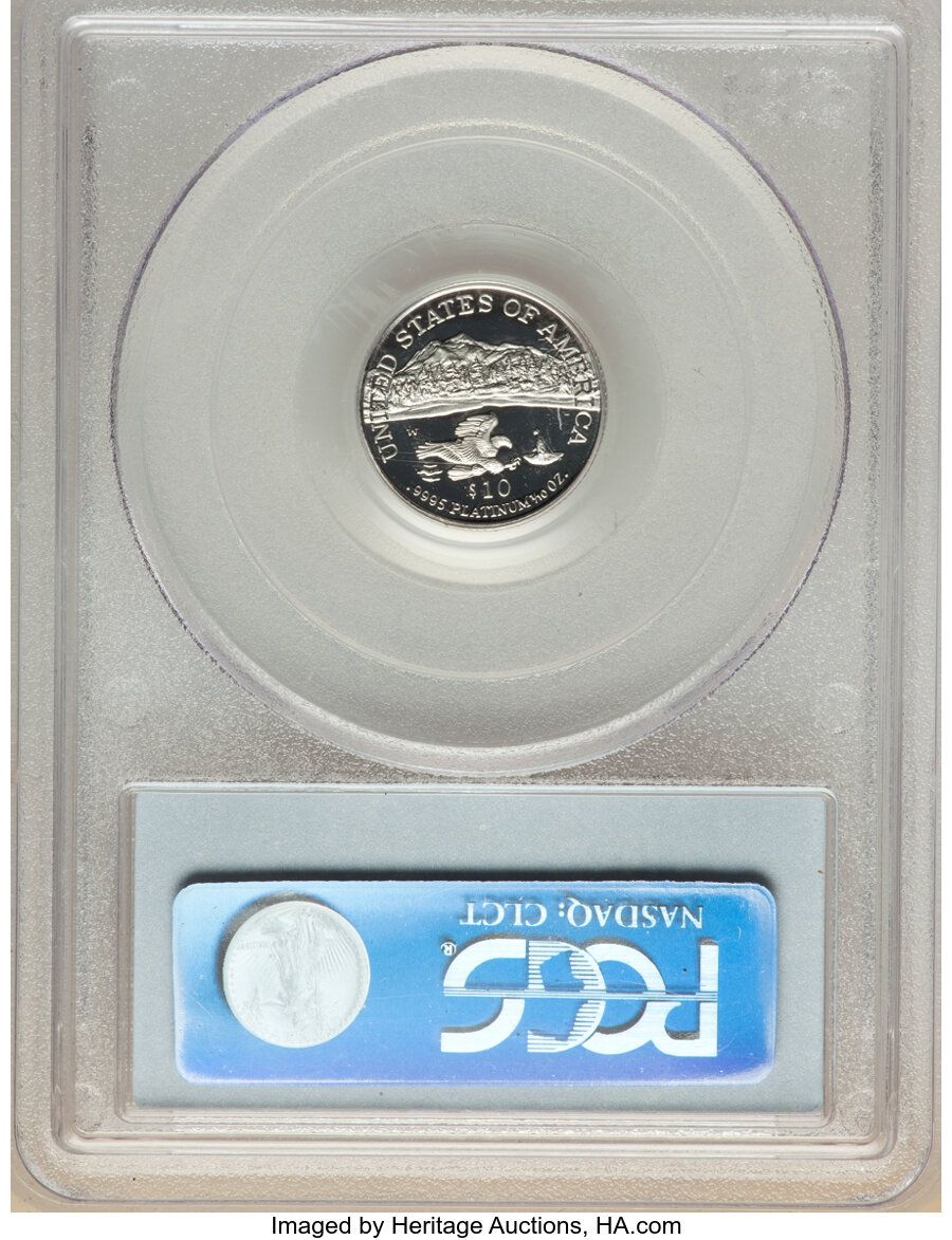 2002-W $10  Platinum Eagle PR DCAM PR69 DCAM thumbnail 2
