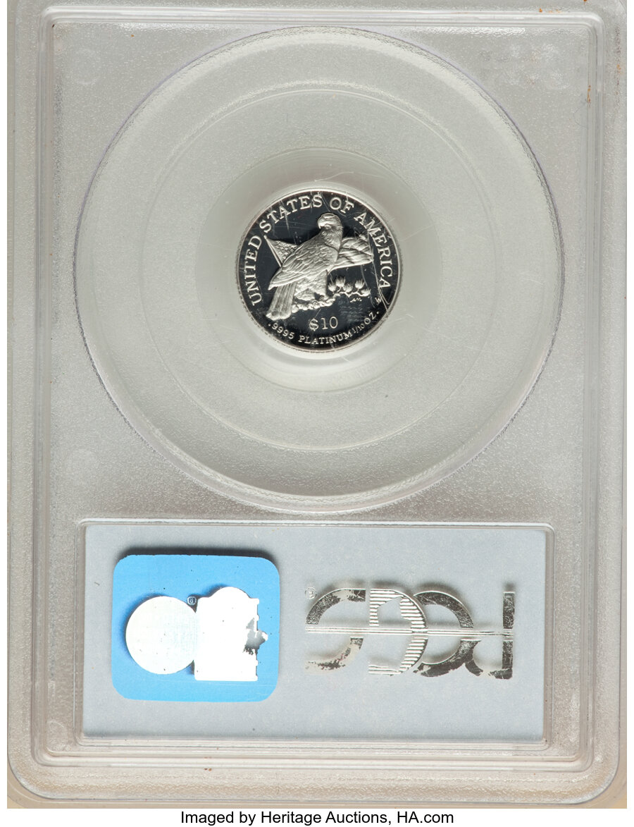 2003-W $10  Platinum Eagle PR DCAM PR69 DCAM thumbnail 2