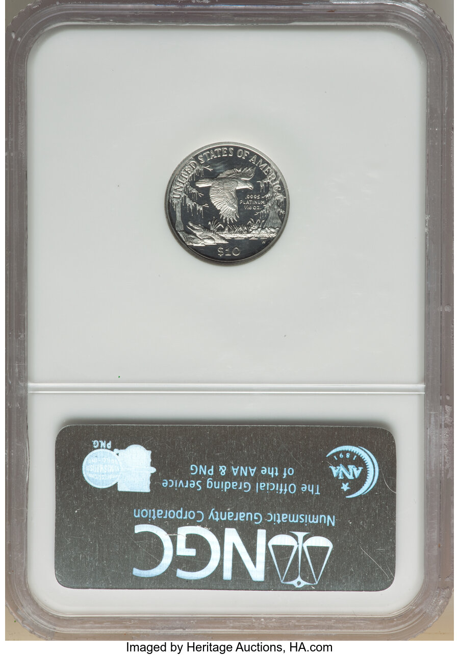 1999-W $10  Platinum Eagle PR DCAM PR70 DCAM thumbnail 12