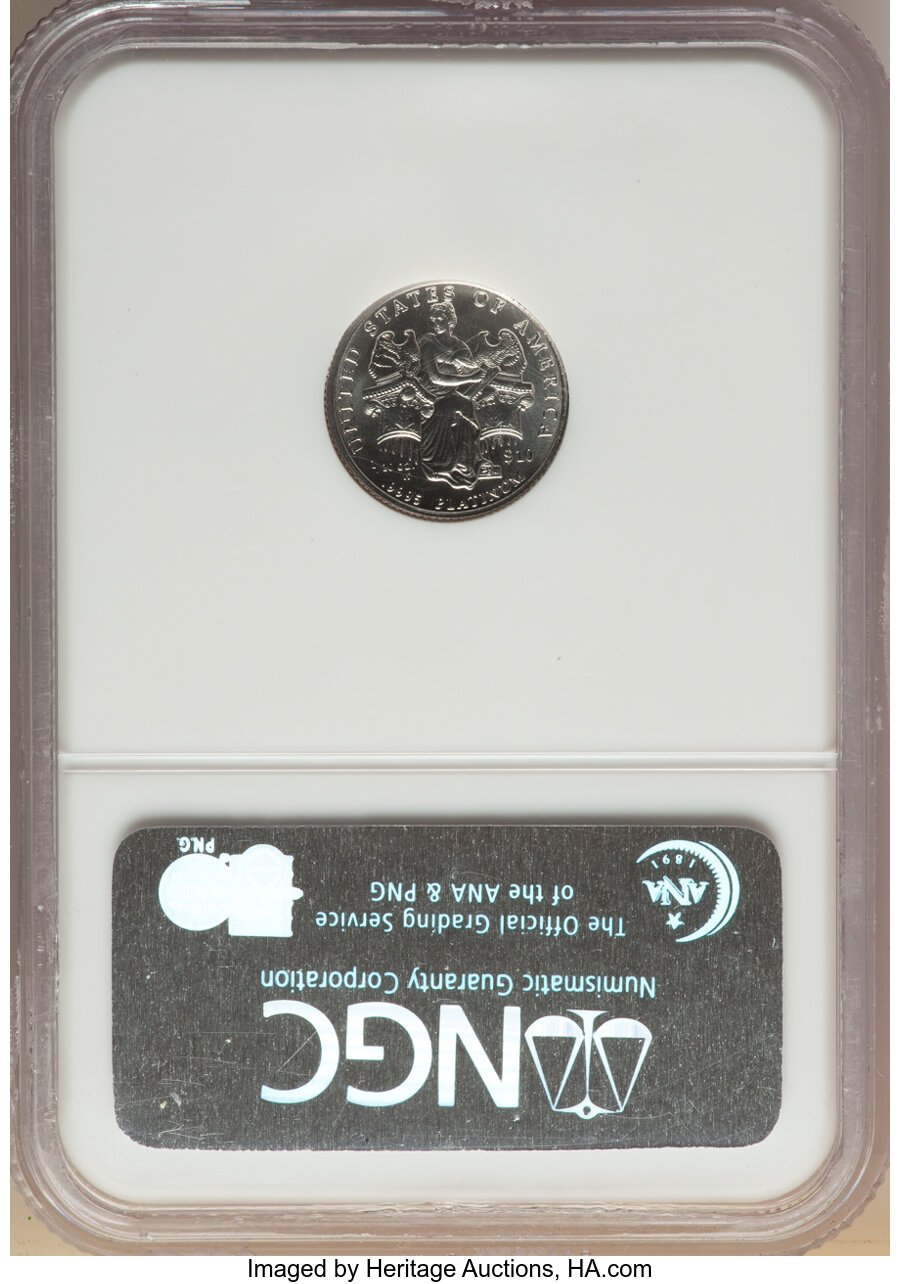 2006-W $10  Platinum Eagle, Burnished MS66 thumbnail 6