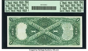 image for: Fr. 32 $1 1880 Legal Tender PCGS Very Choice New 64....