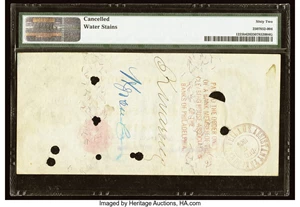 image for: Fr. 1225b $10,000 1900 Gold Certificate PMG Uncirculated 62....