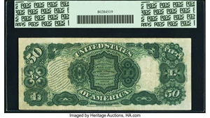 image for: Fr. 156 $50 1880 Legal Tender PCGS Very Fine 20....