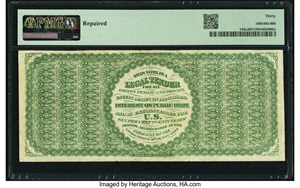 image for: Fr. 148a $50 1862 Legal Tender PMG Very Fine 30 Net....