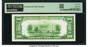 image for: Fr. 2402* $20 1928 Gold Certificate Star. PMG Gem Uncirculated 65 EPQ....