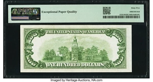 image for: Fr. 2154-K $100 1934B Federal Reserve Note. PMG Gem Uncirculated 65 EPQ....