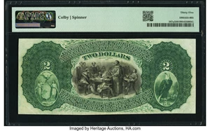 image for: Poughkeepsie, NY - $2 Original Fr. 387a The Fallkill National Bank Ch. # 659 PMG Choice Very Fine 35....