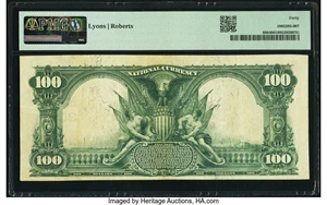 image for: Toledo, OH - $100 1902 Red Seal Fr. 686 The Northern National Bank Ch. # (M)809 PMG Extremely Fine 40....