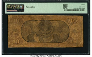 image for: Oakland, CA - $10 1875 Fr. 1151a The Union National Gold Bank Ch. # 2266 PMG Fine 12 Net....