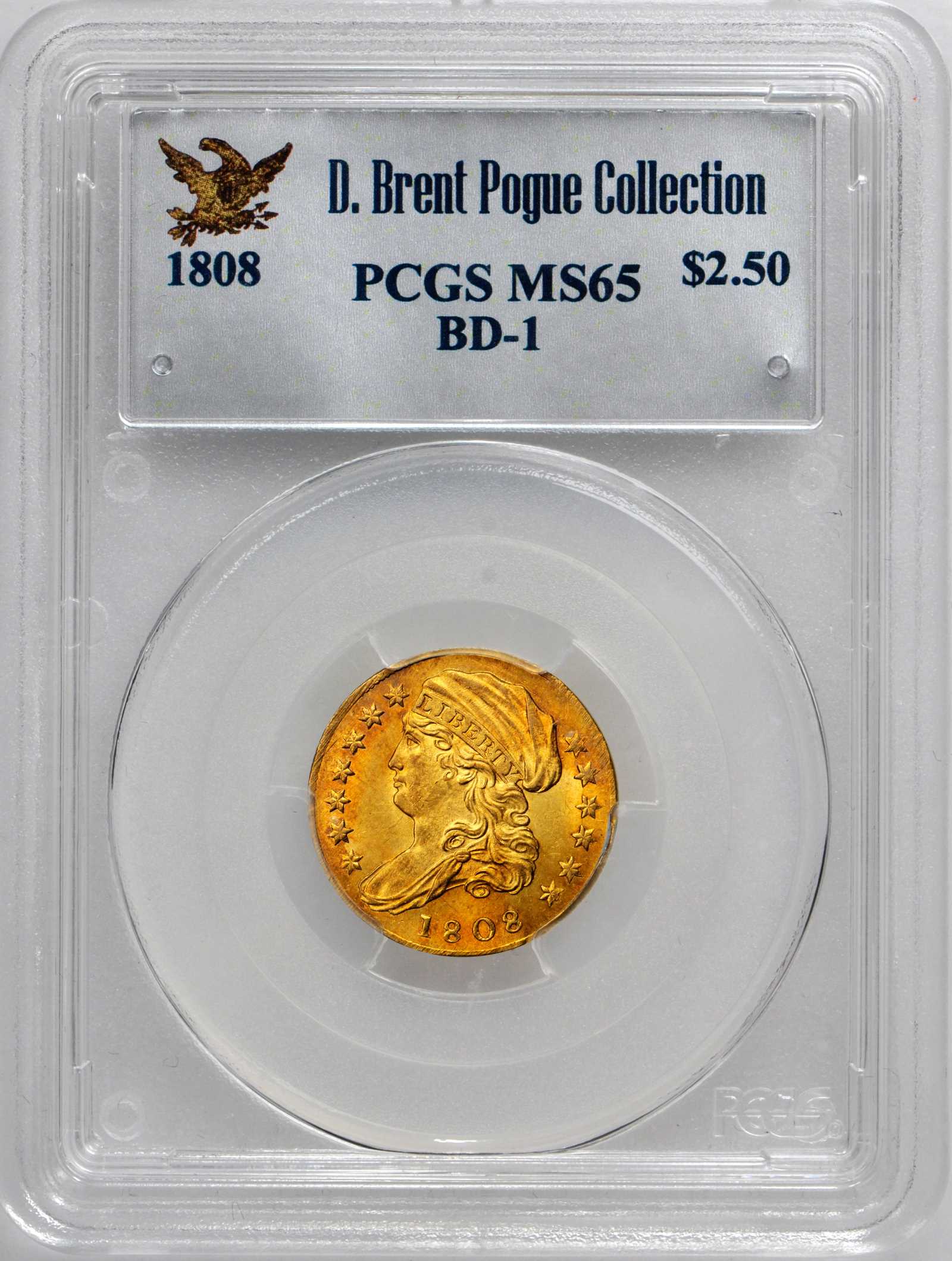 1808 $2 1/2 BD-1 MS64 thumbnail 11