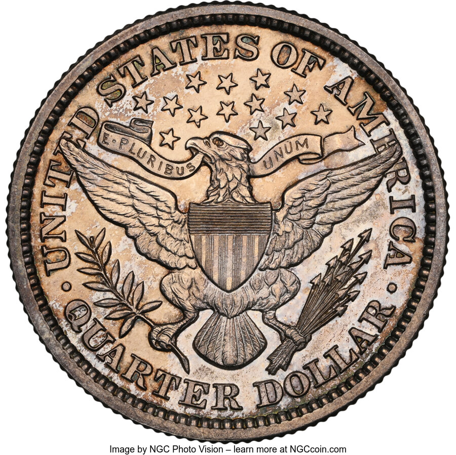 1899 25c AU53 thumbnail 10