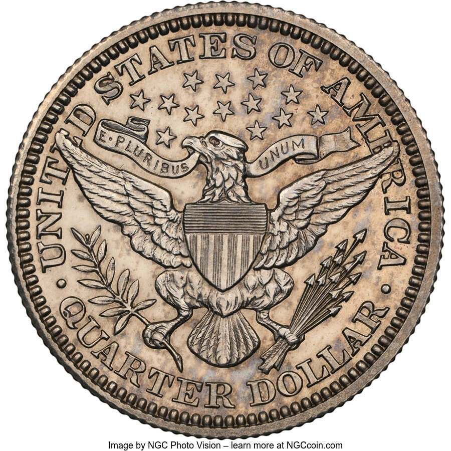 1911 25c PR62 CAC thumbnail 2