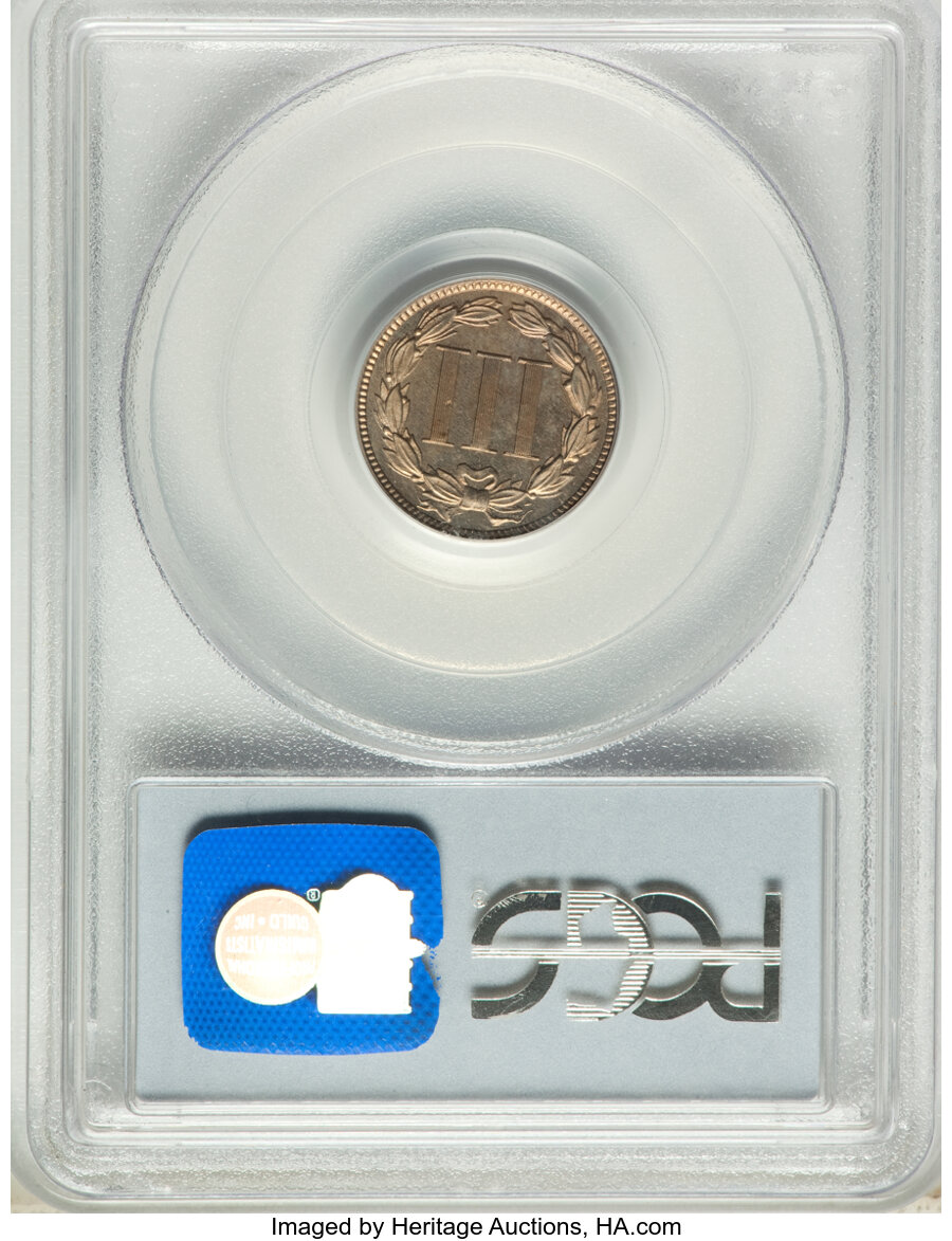 1878 3cN AU55 CAC thumbnail 12