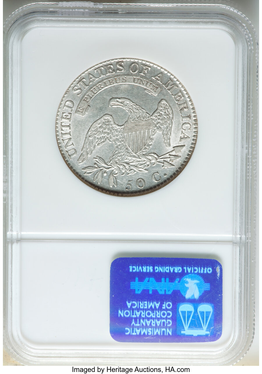 1818 50c O-112 AU55 thumbnail 3
