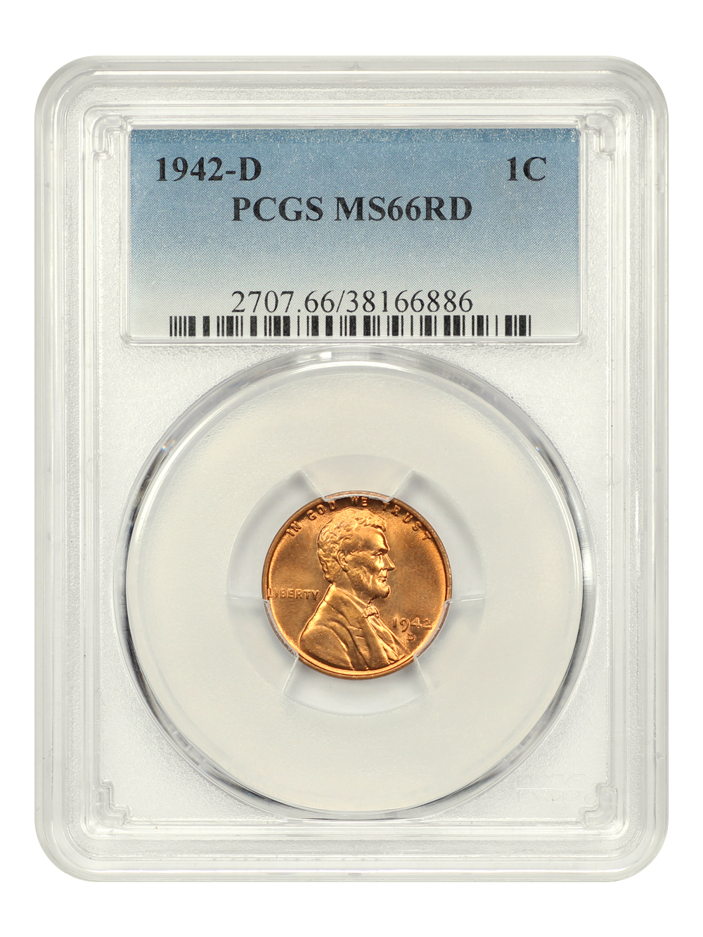 1942-D 1c MS RD MS63 RD thumbnail 23