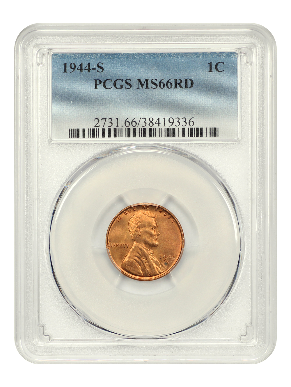 1944-S 1c MS RD MS66 RD thumbnail 8