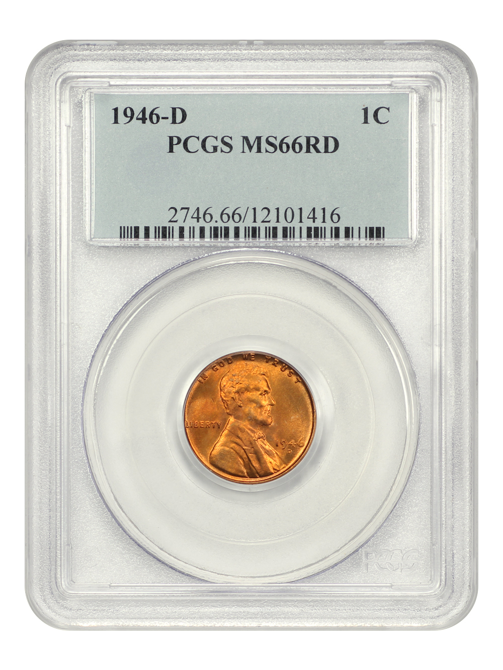 1946-D 1c MS RD MS63 RD CAC thumbnail 15