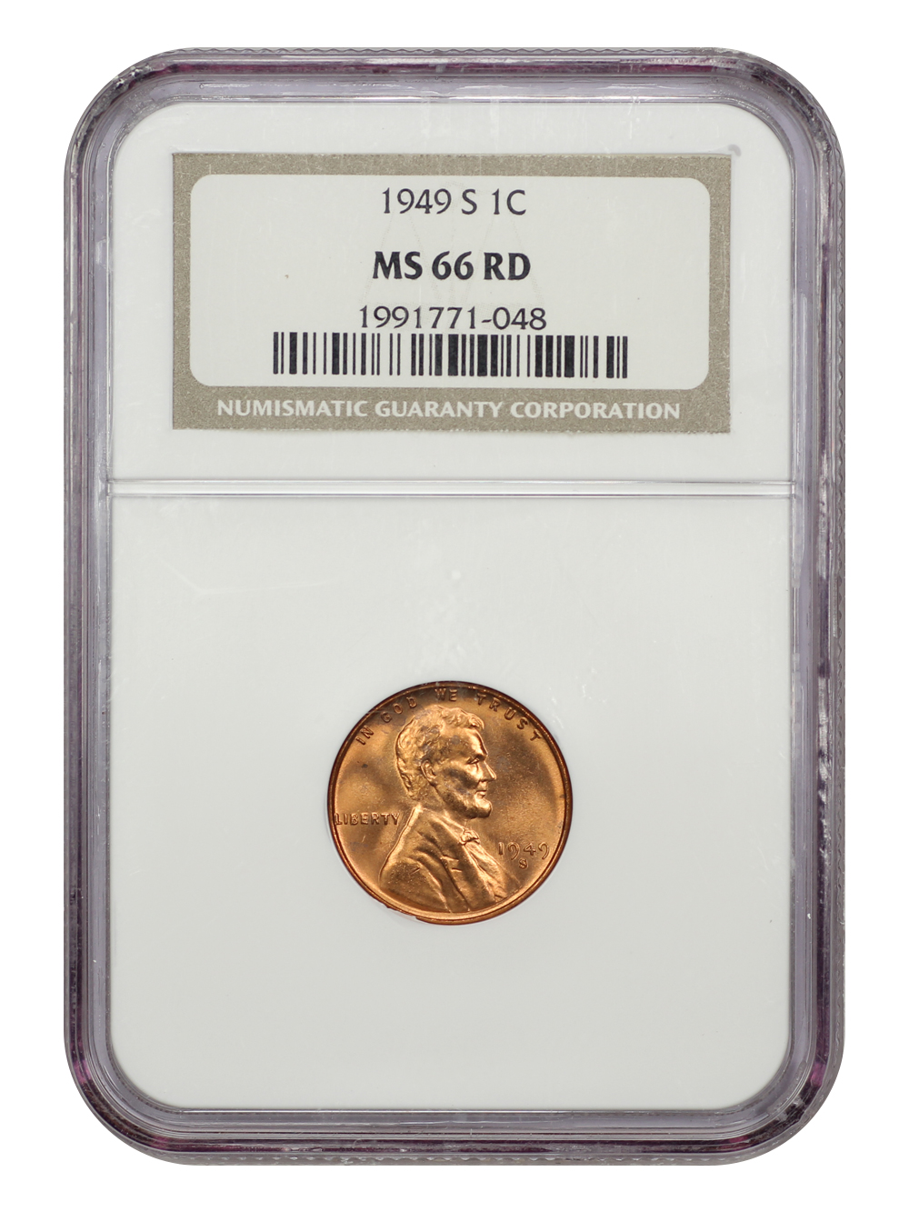 1949-S 1c MS RD MS66 RD thumbnail 9
